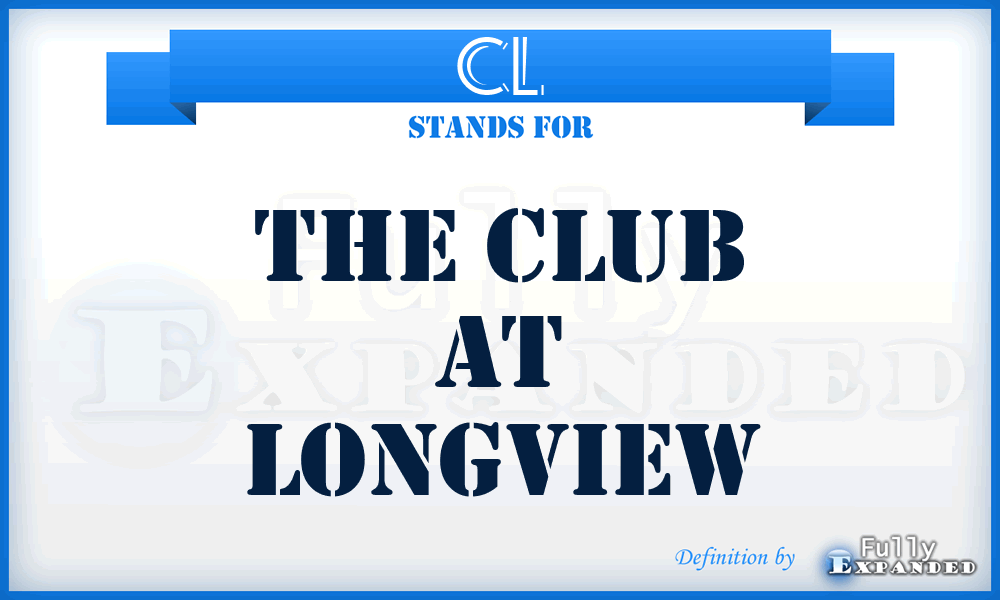 CL - The Club at Longview