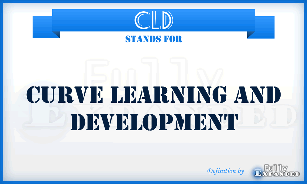 CLD - Curve Learning and Development