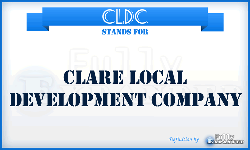 CLDC - Clare Local Development Company