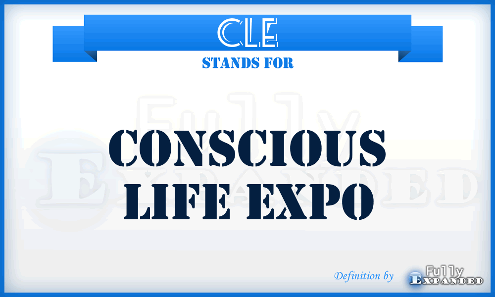 CLE - Conscious Life Expo