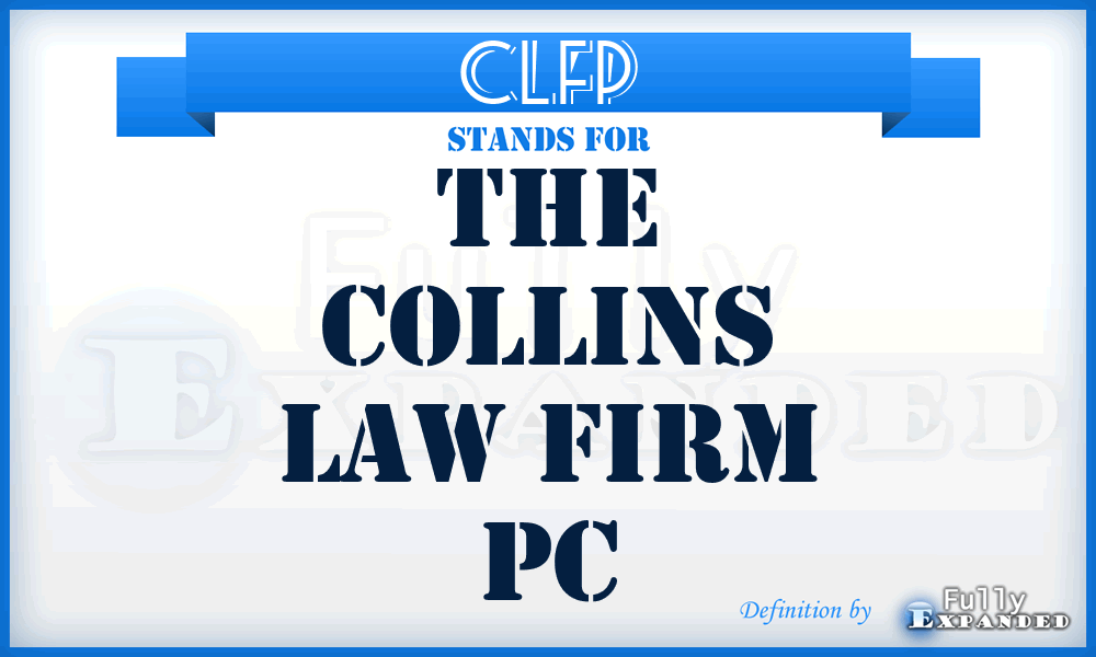 CLFP - The Collins Law Firm Pc