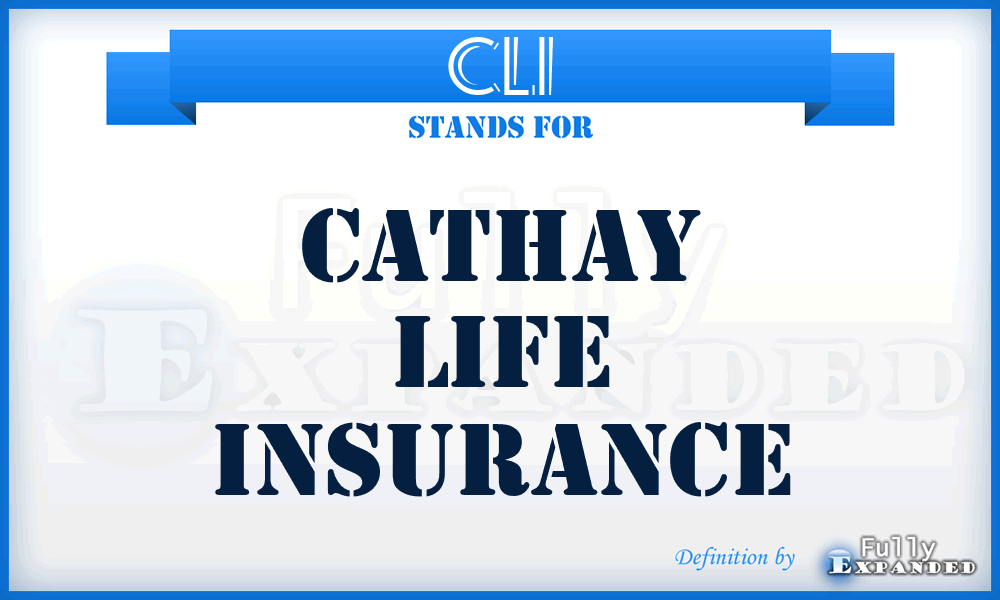 CLI - Cathay Life Insurance