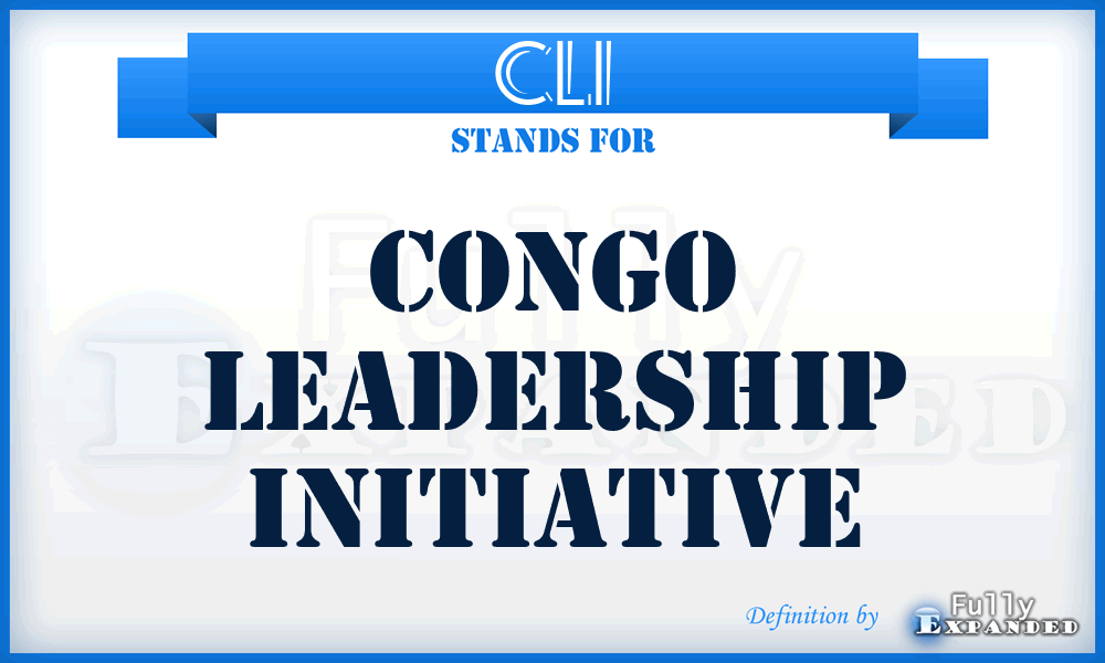 CLI - Congo Leadership Initiative