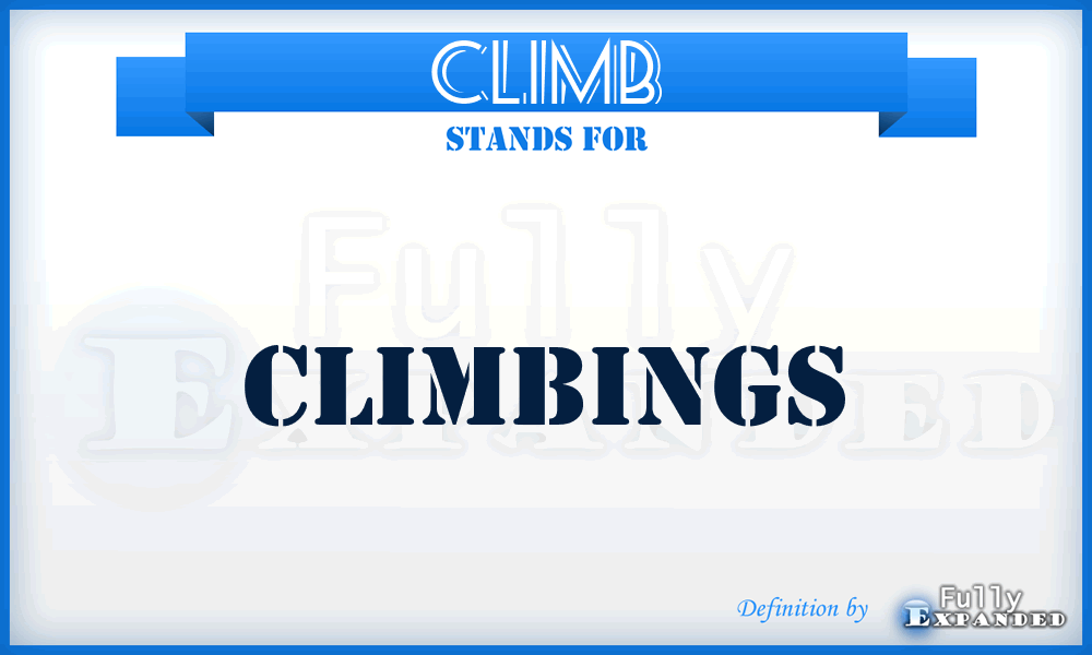 CLIMB - climbings