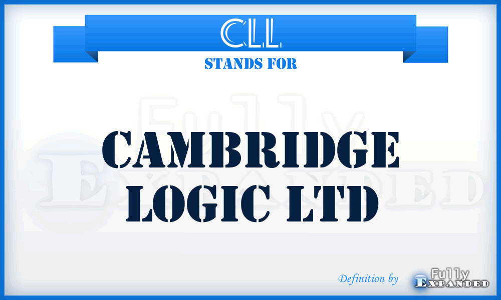 CLL - Cambridge Logic Ltd