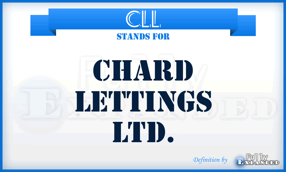 CLL - Chard Lettings Ltd.