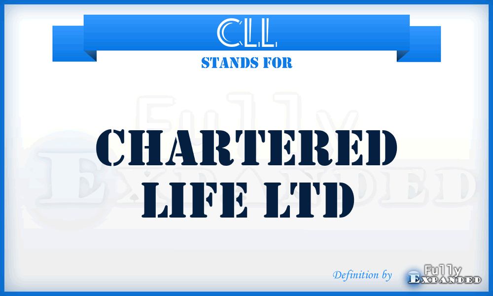 CLL - Chartered Life Ltd