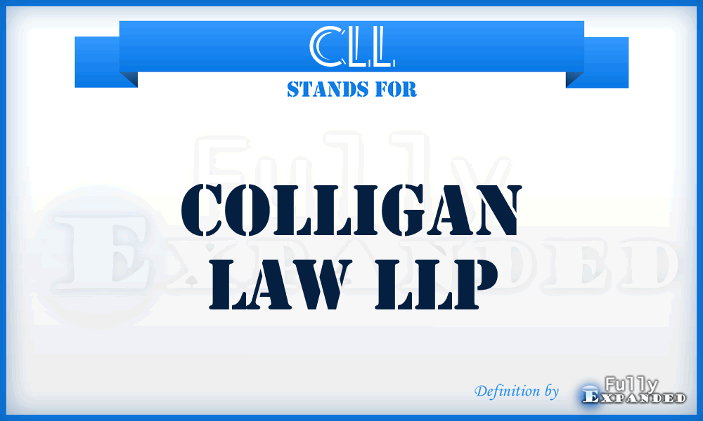 CLL - Colligan Law LLP