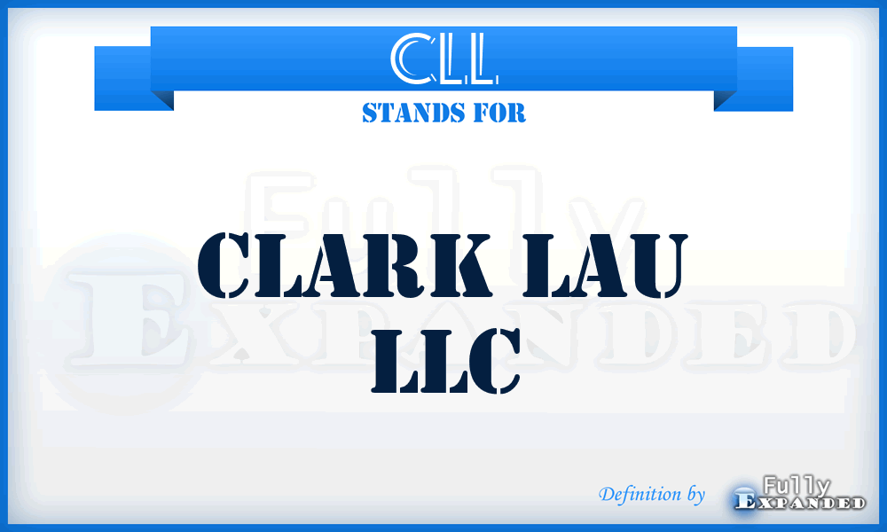CLL - Clark Lau LLC