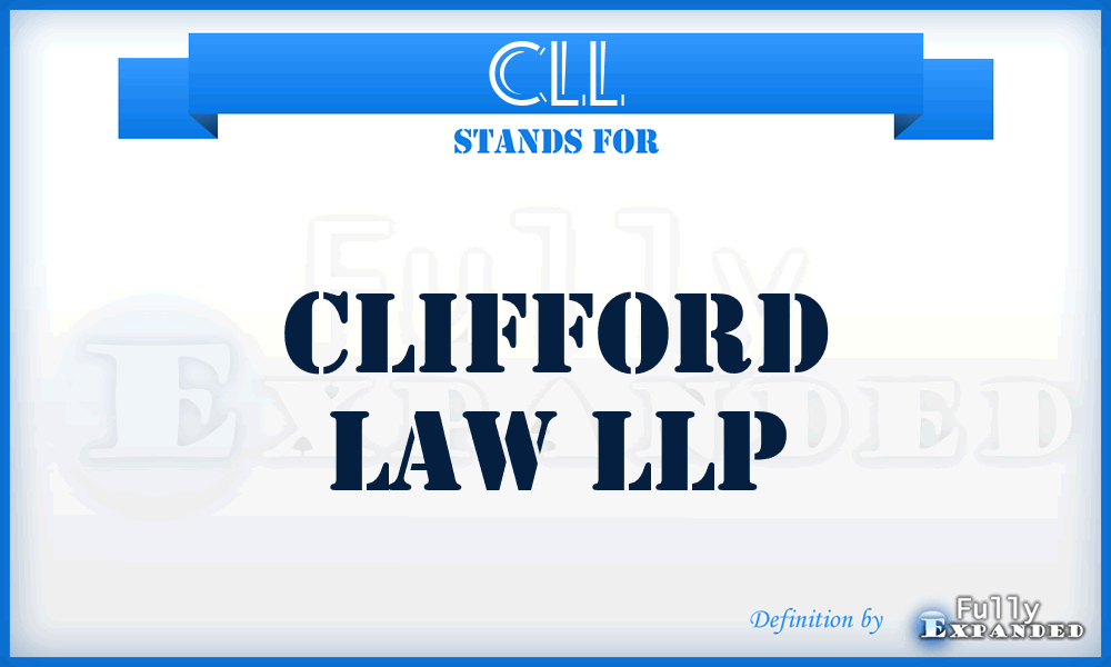 CLL - Clifford Law LLP