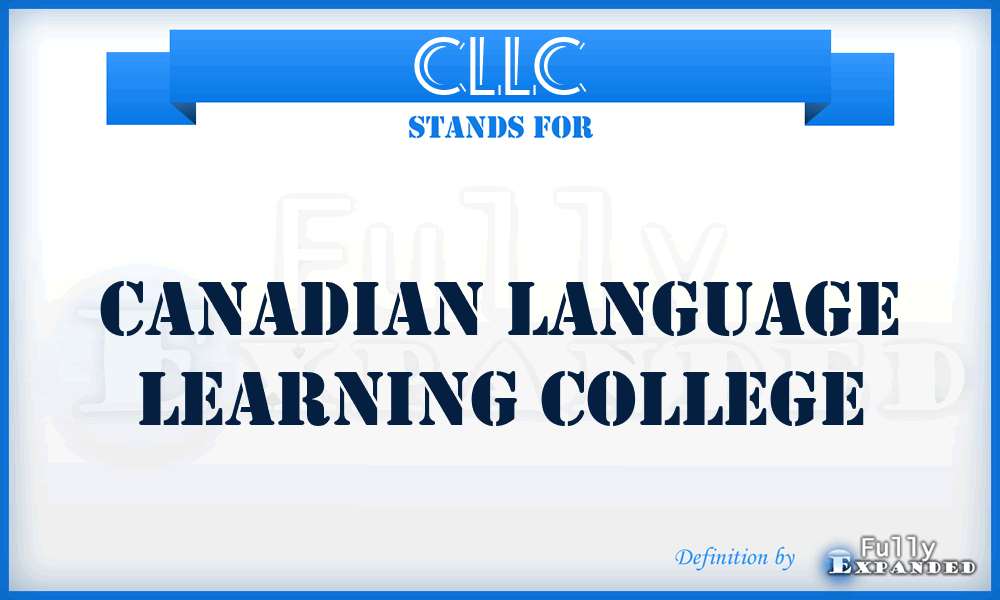 CLLC - Canadian Language Learning College