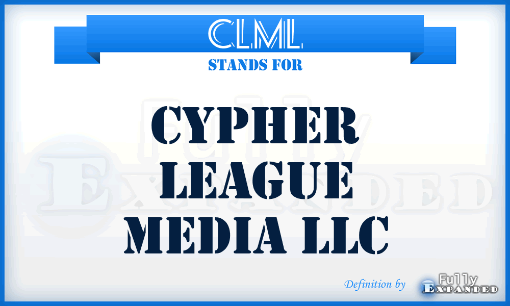 CLML - Cypher League Media LLC