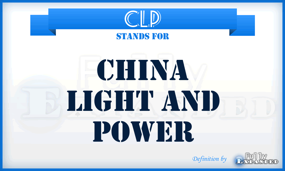 CLP - China Light And Power