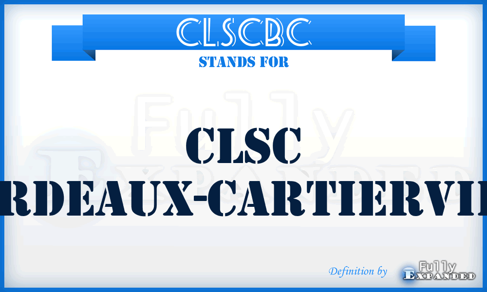 CLSCBC - CLSC Bordeaux-Cartierville