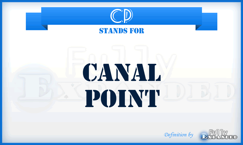 CP - Canal Point