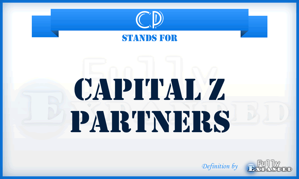 CP - Capital z Partners