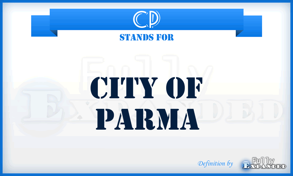 CP - City of Parma