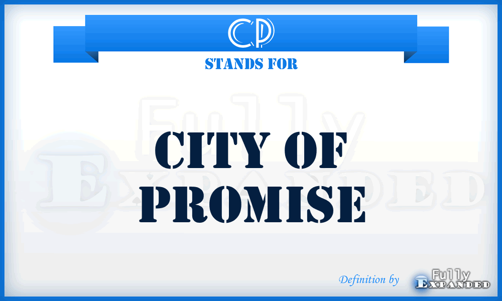 CP - City of Promise