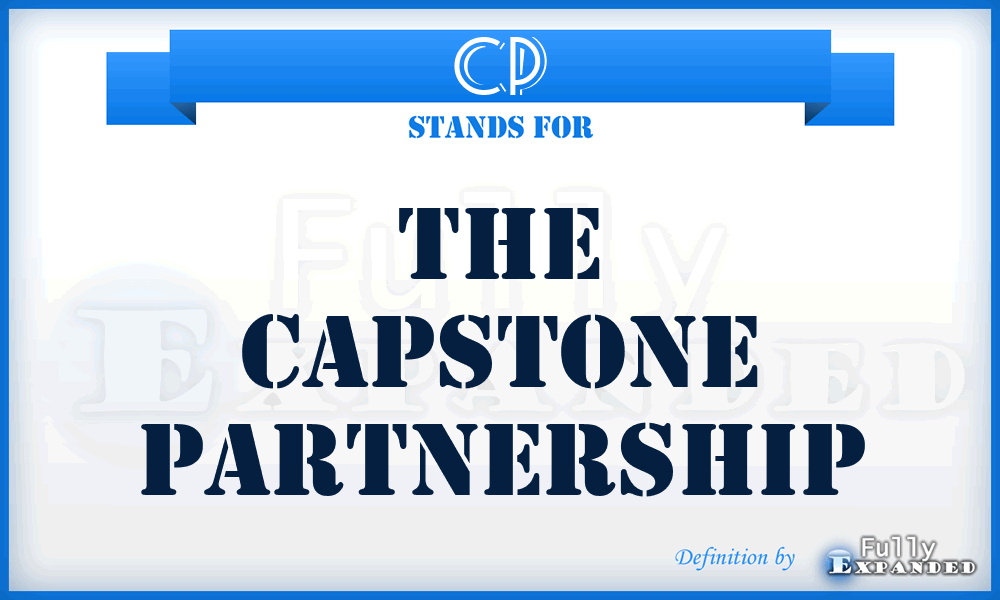 CP - The Capstone Partnership