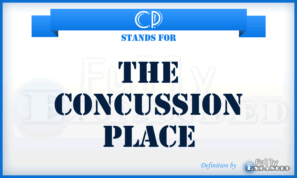 CP - The Concussion Place