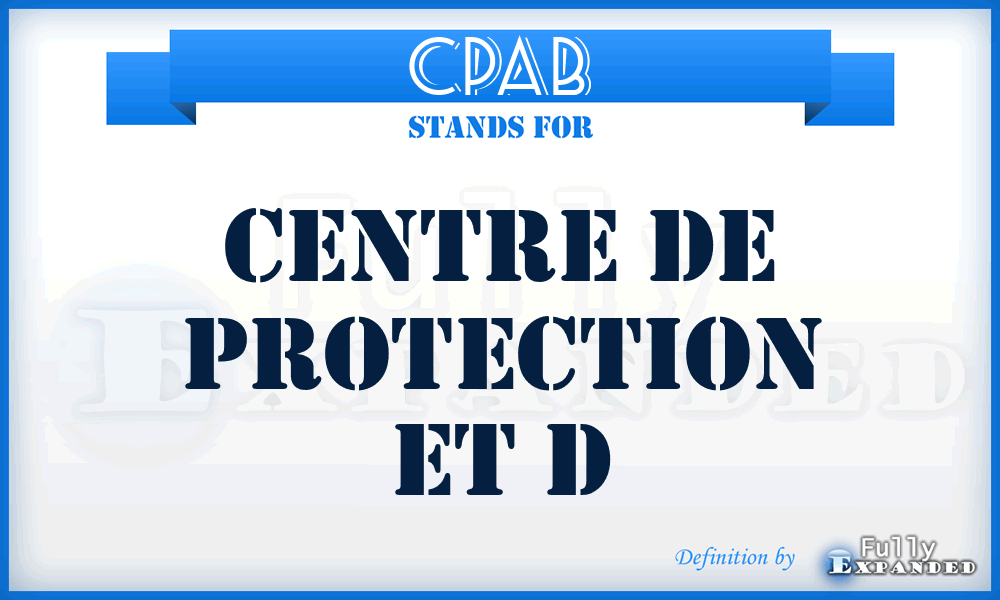 CPAB - Centre de Protection et d