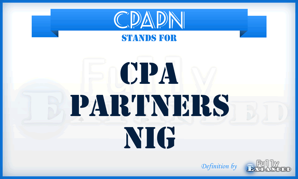 CPAPN - CPA Partners Nig