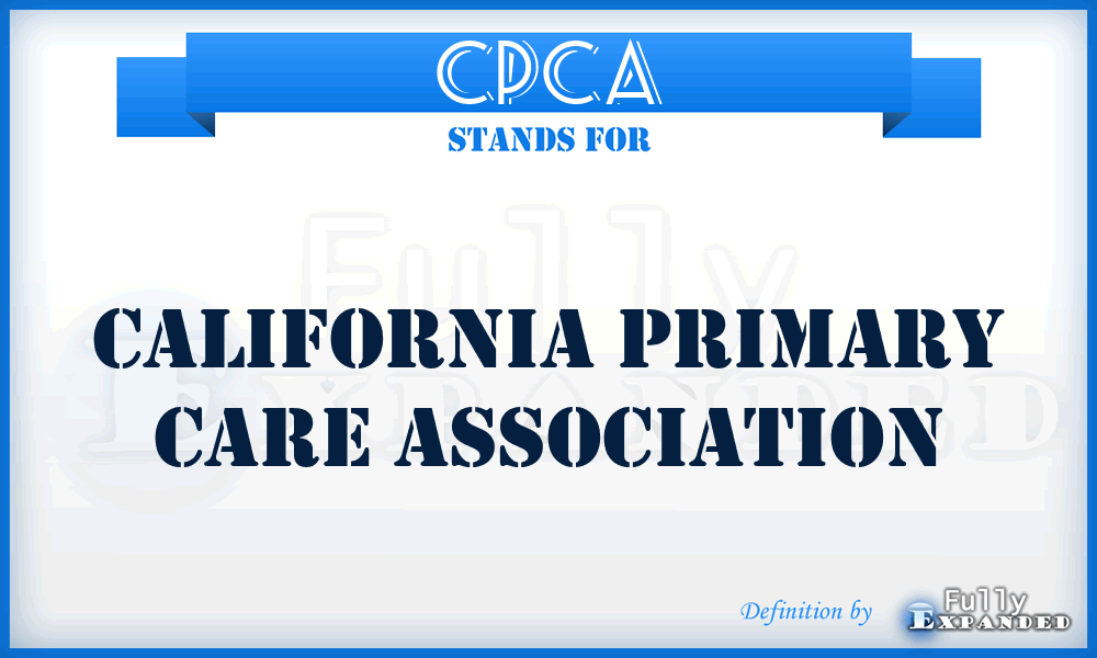 CPCA - California Primary Care Association