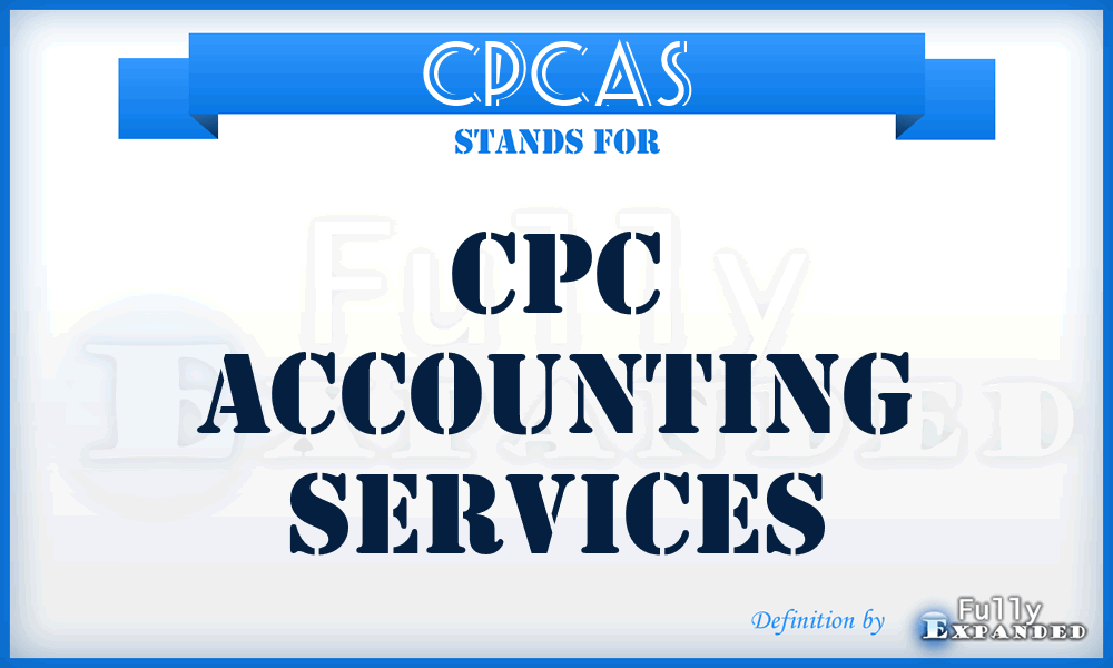 CPCAS - CPC Accounting Services