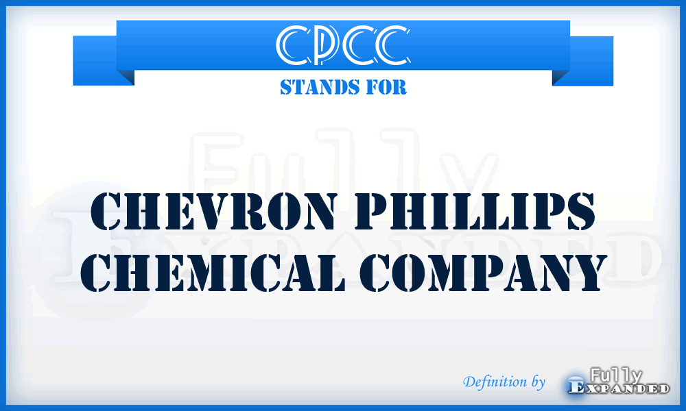 CPCC - Chevron Phillips Chemical Company