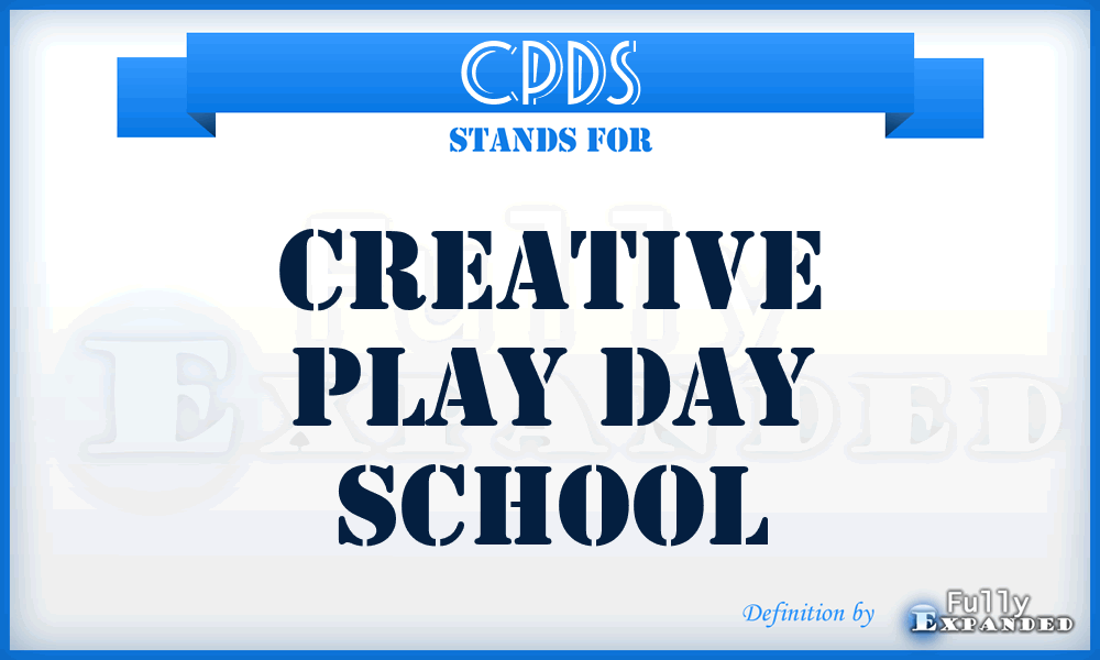 CPDS - Creative Play Day School