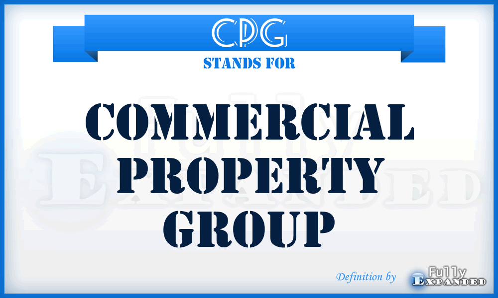CPG - Commercial Property Group