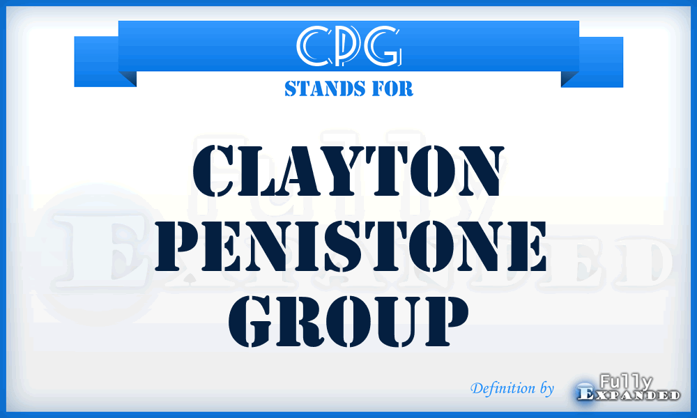 CPG - Clayton Penistone Group