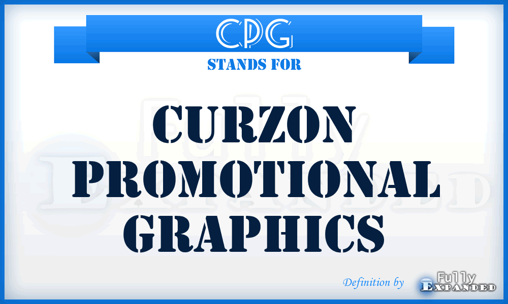 CPG - Curzon Promotional Graphics