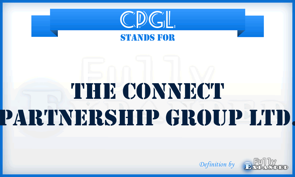 CPGL - The Connect Partnership Group Ltd.