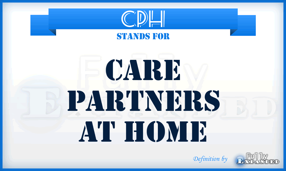 CPH - Care Partners at Home