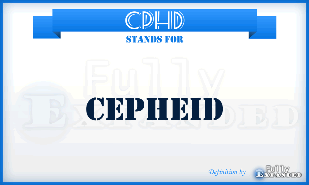 CPHD - CEPHEID