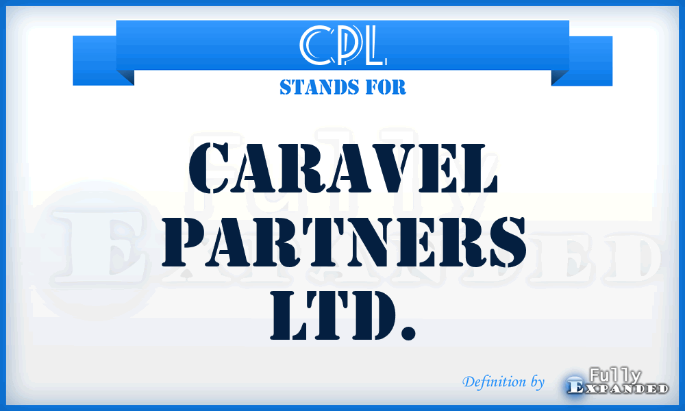 CPL - Caravel Partners Ltd.