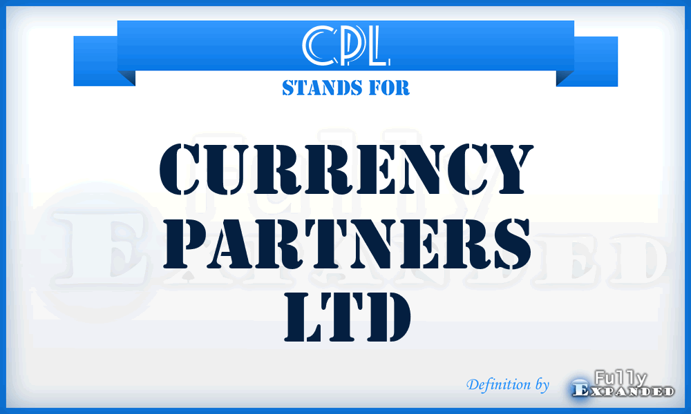 CPL - Currency Partners Ltd