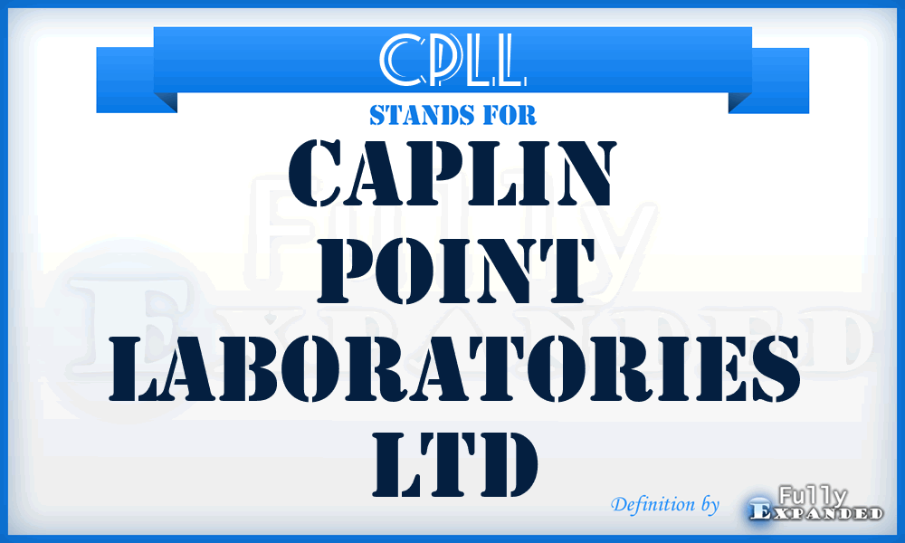 CPLL - Caplin Point Laboratories Ltd