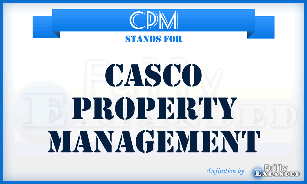 CPM - Casco Property Management