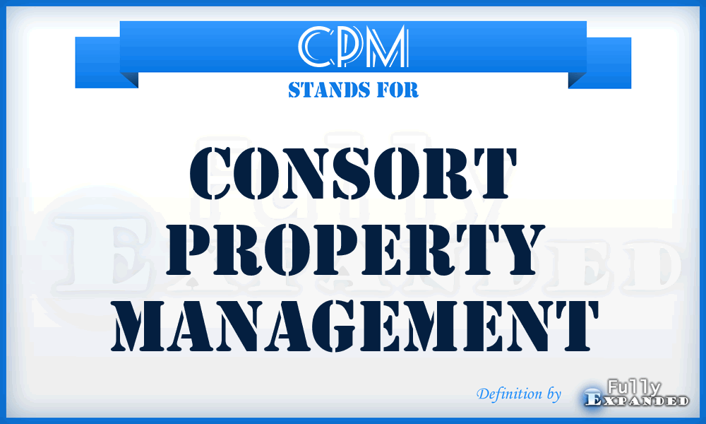 CPM - Consort Property Management