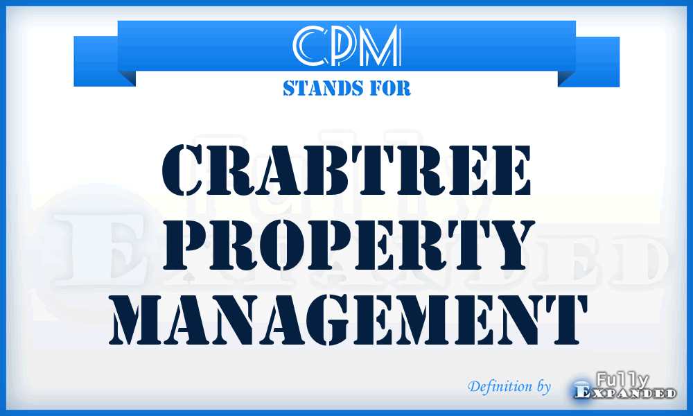 CPM - Crabtree Property Management