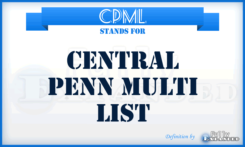 CPML - Central Penn Multi List