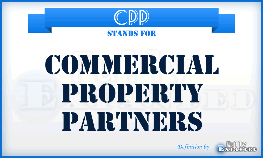 CPP - Commercial Property Partners