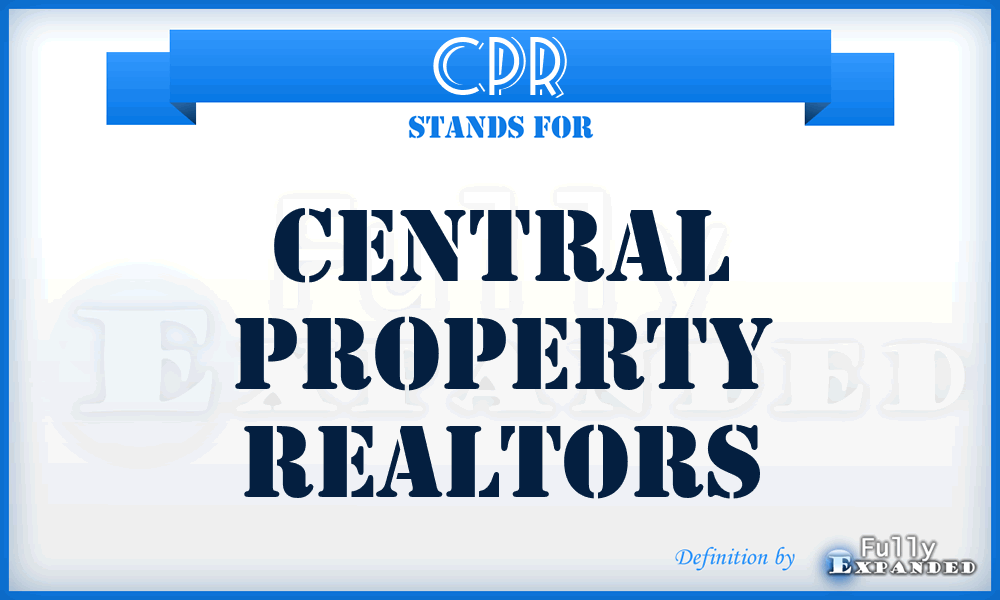 CPR - Central Property Realtors