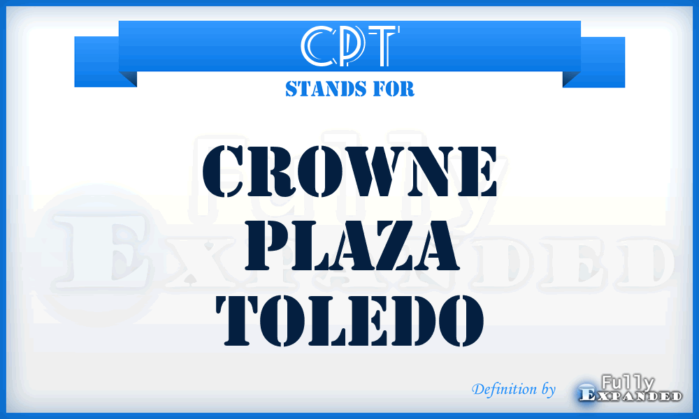 CPT - Crowne Plaza Toledo