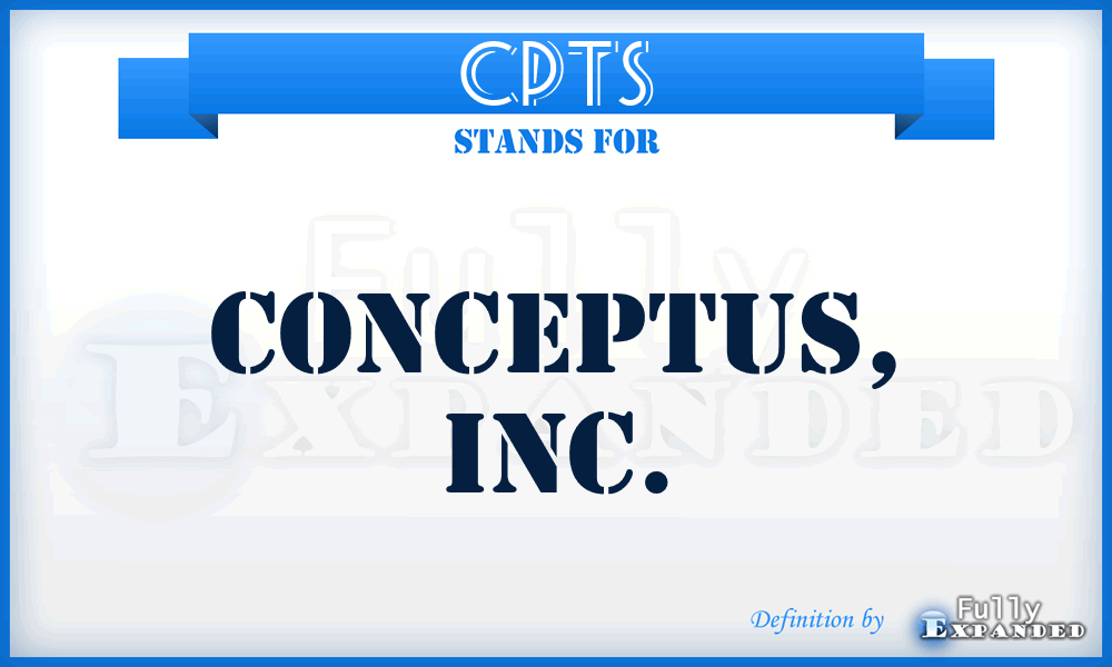 CPTS - Conceptus, Inc.
