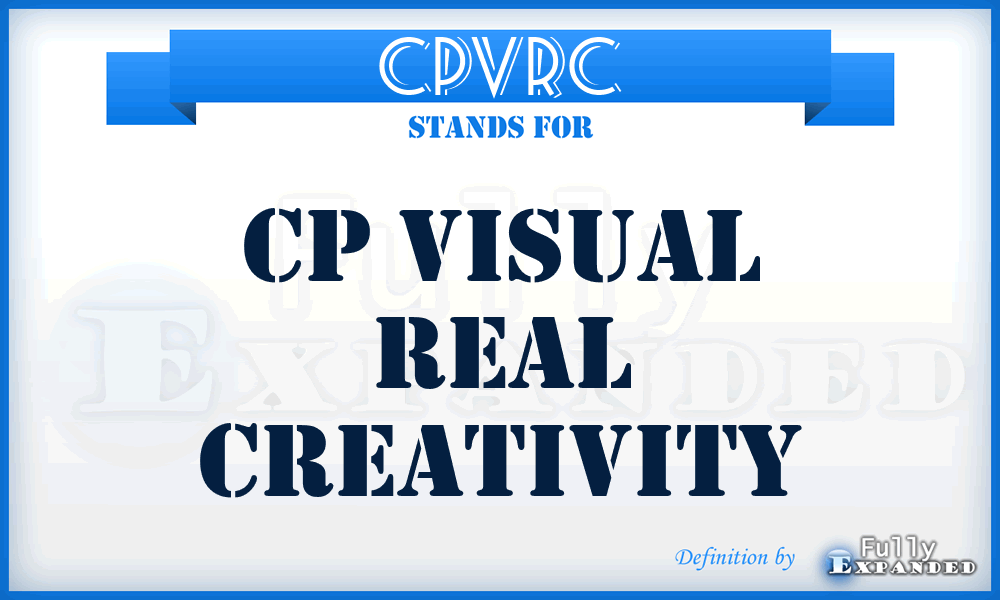 CPVRC - CP Visual Real Creativity