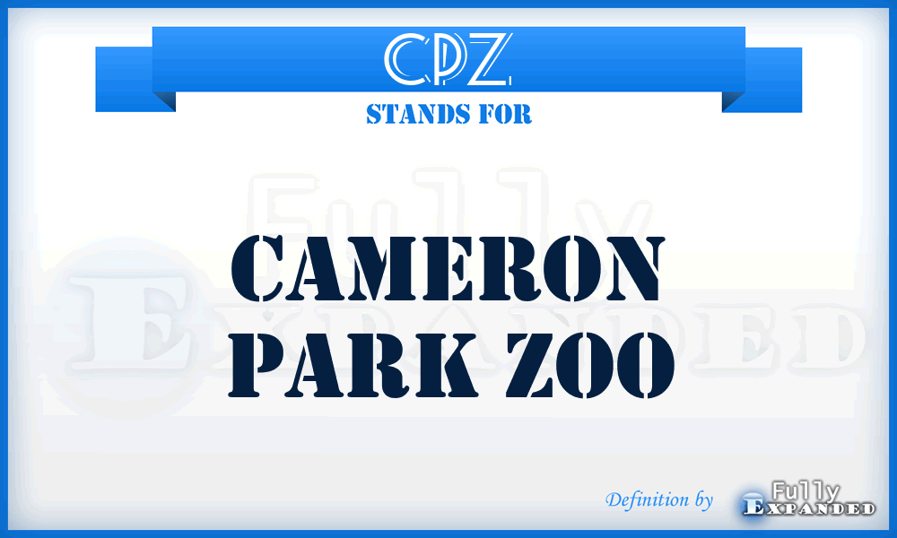 CPZ - Cameron Park Zoo