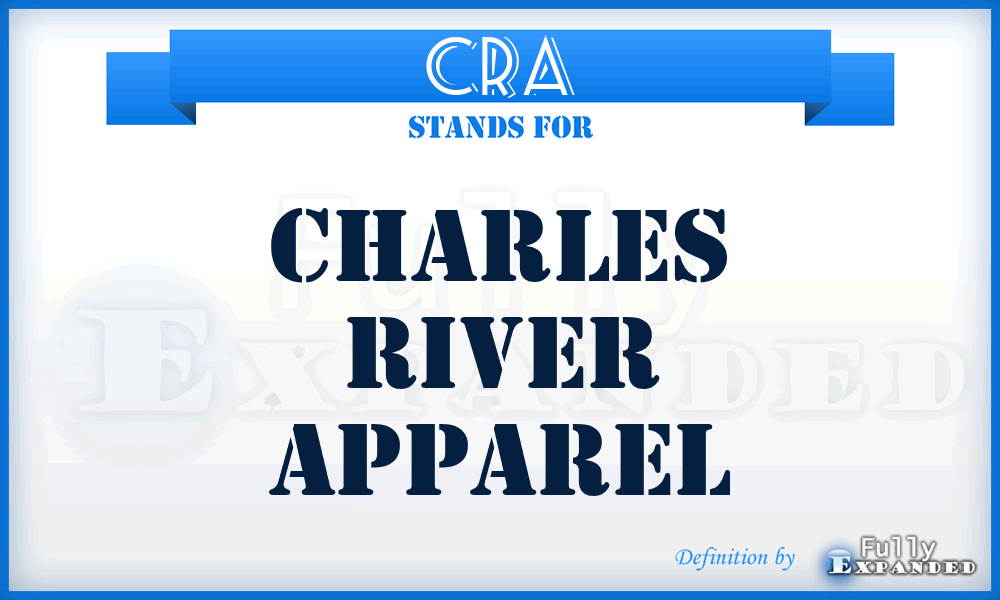 CRA - Charles River Apparel